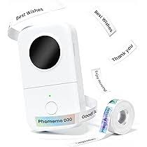 Phomemo D30 Bärbar Bluetooth Etikettskrivare