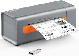 VEVOR Termisk Etikettskrivare 203DPI - 60st/min för 4x6 Paket