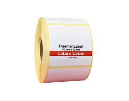 Labex Termoetiketter 50 x 30 mm - 1000 st på Rulle