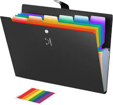 ABC Life A4 Dokumentmapp med 7 Fickor
