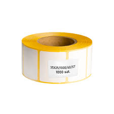 MDlabels Vita Termoetiketter 35x25 mm på Rulle