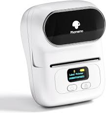 Phomemo M110 Mini Etikettmaskin - Bärbar Bluetooth Skrivare för Streckkodsetiketter