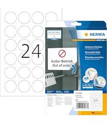 HERMA 4348 Avtagbara Etiketter A4 (96 x 42
